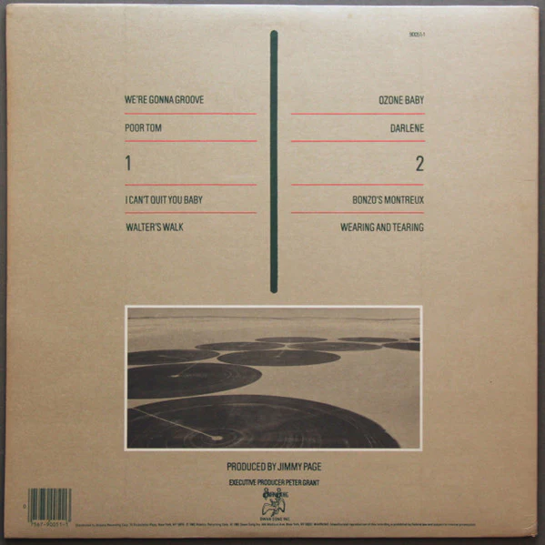 Led Zeppelin - Coda (LP, Album, Spe) (Near Mint (NM or M-)) - Image 4