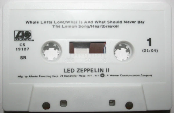 Led Zeppelin - Led Zeppelin II (Cass, Album, Club, RE, SR) (Very Good Plus (VG+)) - Image 4