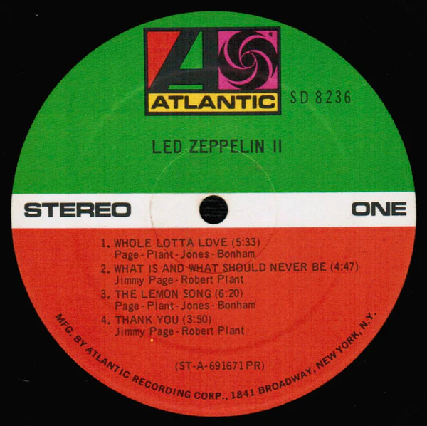 Led Zeppelin - Led Zeppelin II (LP, Album, PR ) (Very Good Plus (VG+)) - Image 5