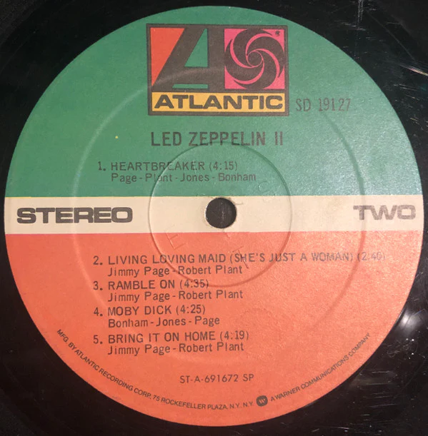 Led Zeppelin - Led Zeppelin II (LP, Album, RE, Spe) (Near Mint (NM or M-)) - Image 3