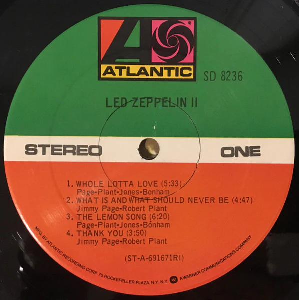 Led Zeppelin - Led Zeppelin II (LP, Album, RP, Gat) (Very Good Plus (VG+)) - Image 3