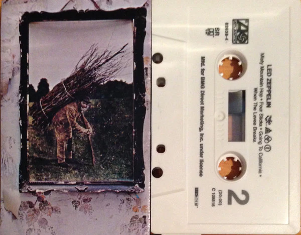 Led Zeppelin - Untitled (Cass, Album, Club, RE, RM, SR) (Very Good Plus (VG+))