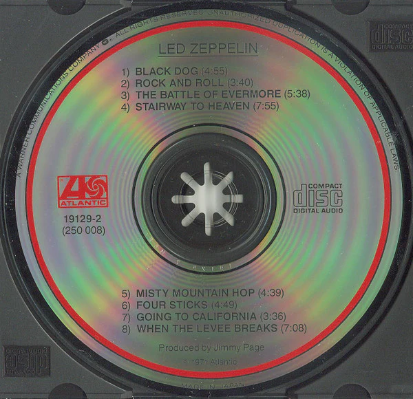 Led Zeppelin - Untitled (CD, Album, RE) (Near Mint (NM or M-)) - Image 4