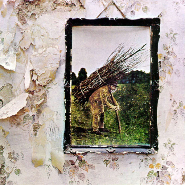 Led Zeppelin - Untitled (LP, Album, RP, Gat) (Very Good (VG))