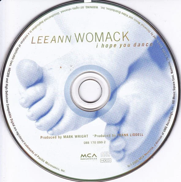 Lee Ann Womack - I Hope You Dance (HDCD, Album, Enh) (Very Good Plus (VG+)) - Image 3