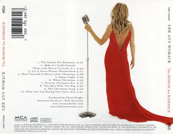 Lee Ann Womack - The Season For Romance (HDCD, Album) (Mint (M)) - Image 2