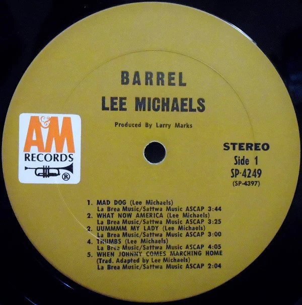 Lee Michaels - Barrel (LP, Album, Pit) (Very Good (VG)) - Image 5