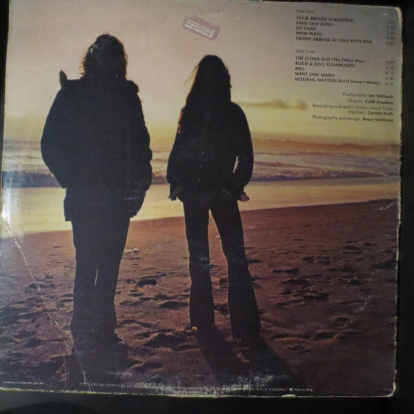 Lee Michaels - Nice Day For Something (LP, Album) (Very Good Plus (VG+)) - Image 2