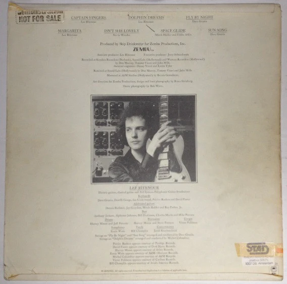 Lee Ritenour - Captain Fingers (LP, Album) (Very Good Plus (VG+)) - Image 2