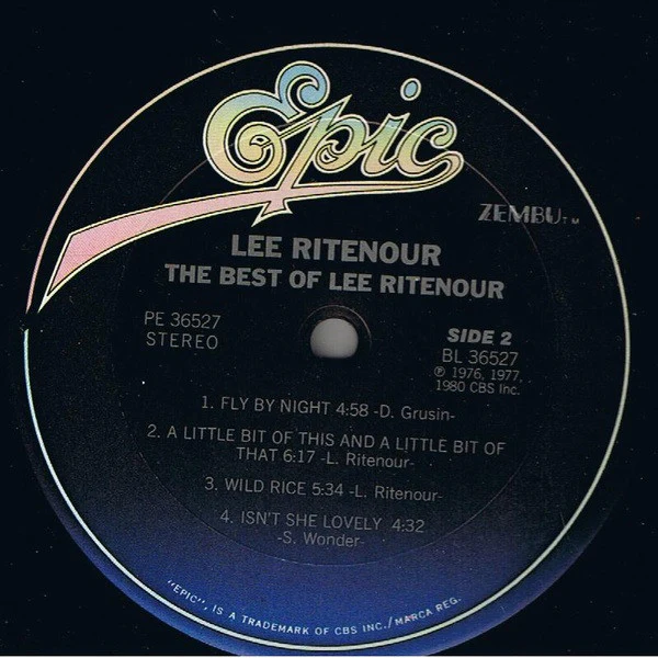 Lee Ritenour - The Best Of Lee Ritenour (LP, Comp, RE) (Near Mint (NM or M-)) - Image 3