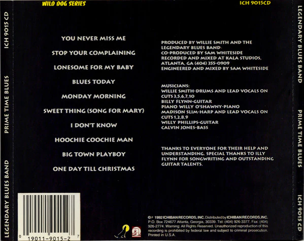 Legendary Blues Band - Prime Time Blues (CD, Album) (Very Good Plus (VG+)) - Image 3