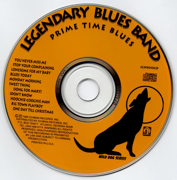 Legendary Blues Band - Prime Time Blues (CD, Album) (Very Good Plus (VG+)) - Image 4