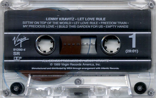 Lenny Kravitz - Let Love Rule (Cass, Album, SR,) (Very Good Plus (VG+)) - Image 5