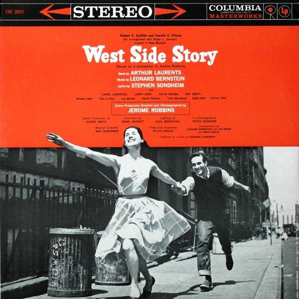 Leonard Bernstein ‧ Jerome Robbins ‧ Carol Lawrence ‧ Larry Kert ‧ Chita Rivera - West Side Story (LP, RE) (Very Good (VG))