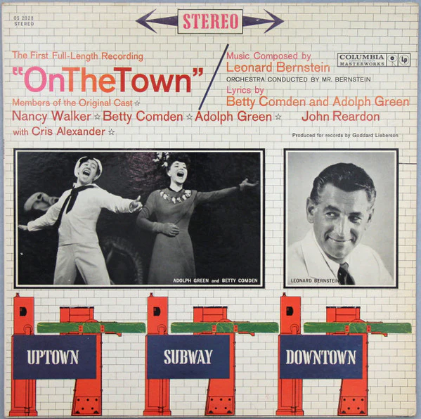 Leonard Bernstein , Lyrics By Betty Comden And Adolph Green - "On The Town" (LP, Ter) (Very Good (VG))
