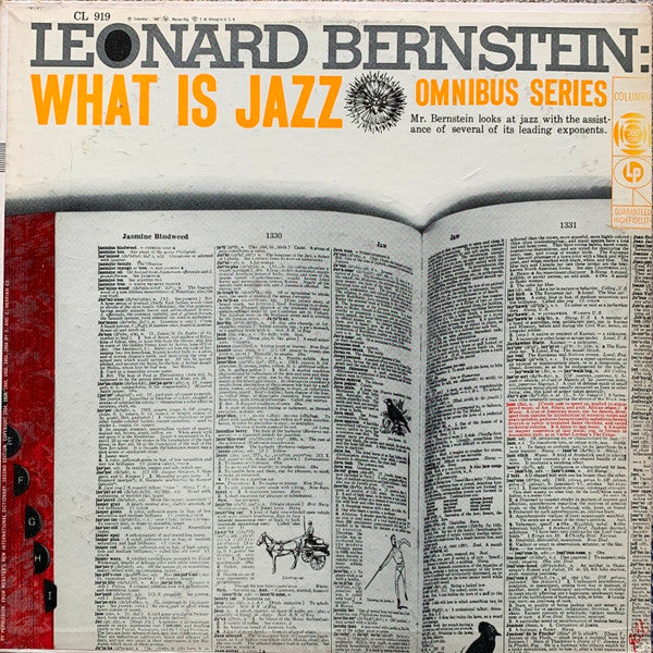 Leonard Bernstein - What Is Jazz? (LP, Album, Mono, Bri) (Very Good Plus (VG+))