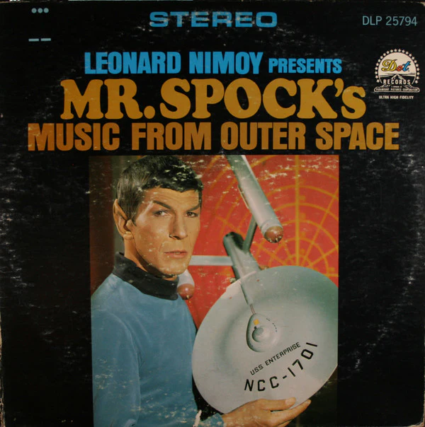 Leonard Nimoy - Presents Mr. Spock's Music From Outer Space (LP, Album, Ind) (Very Good (VG))