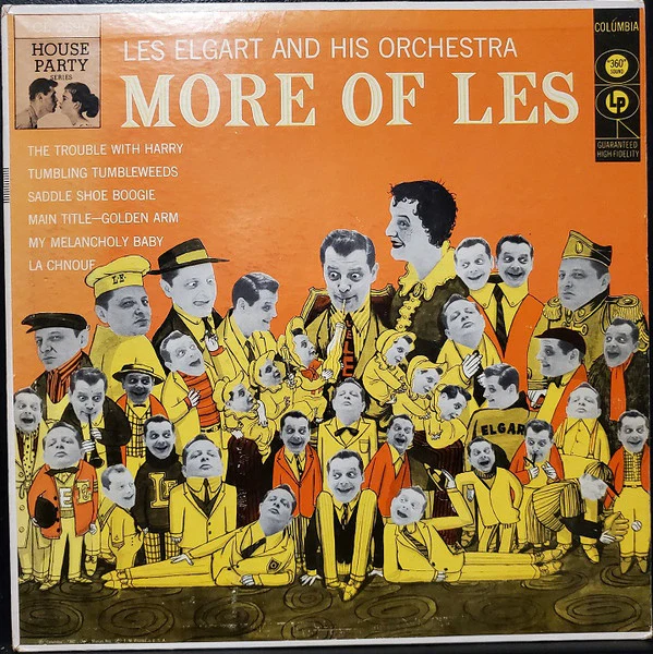 Les Elgart And His Orchestra - More Of Les (10") (Very Good Plus (VG+))