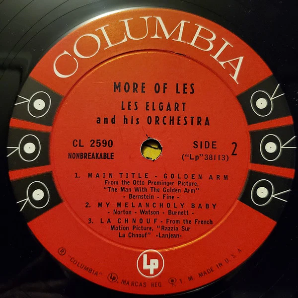 Les Elgart And His Orchestra - More Of Les (10") (Very Good Plus (VG+)) - Image 4