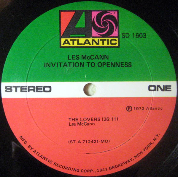 Les McCann - Invitation To Openness (LP, Album, MO) (Good Plus (G+)) - Image 2