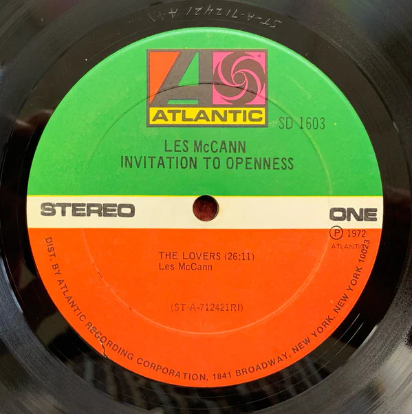 Les McCann - Invitation To Openness (LP, Album, RI) (Very Good Plus (VG+)) - Image 5