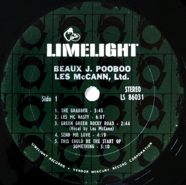 Les McCann Ltd. - Beaux J. Pooboo (LP, Album, RE) (Near Mint (NM or M-)) - Image 3