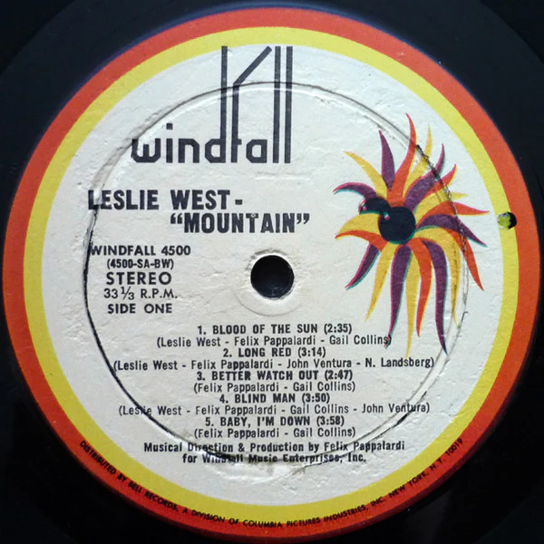 Leslie West - Mountain (LP, Album, Bes) (Very Good (VG)) - Image 3