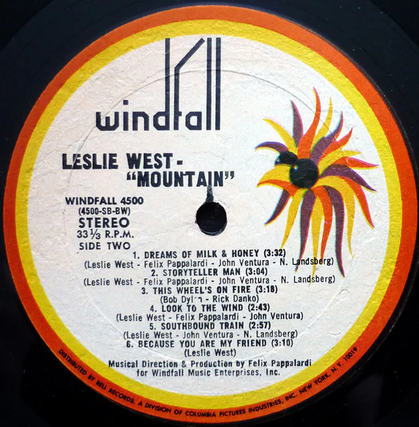 Leslie West - Mountain (LP, Album, Bes) (Very Good (VG)) - Image 4