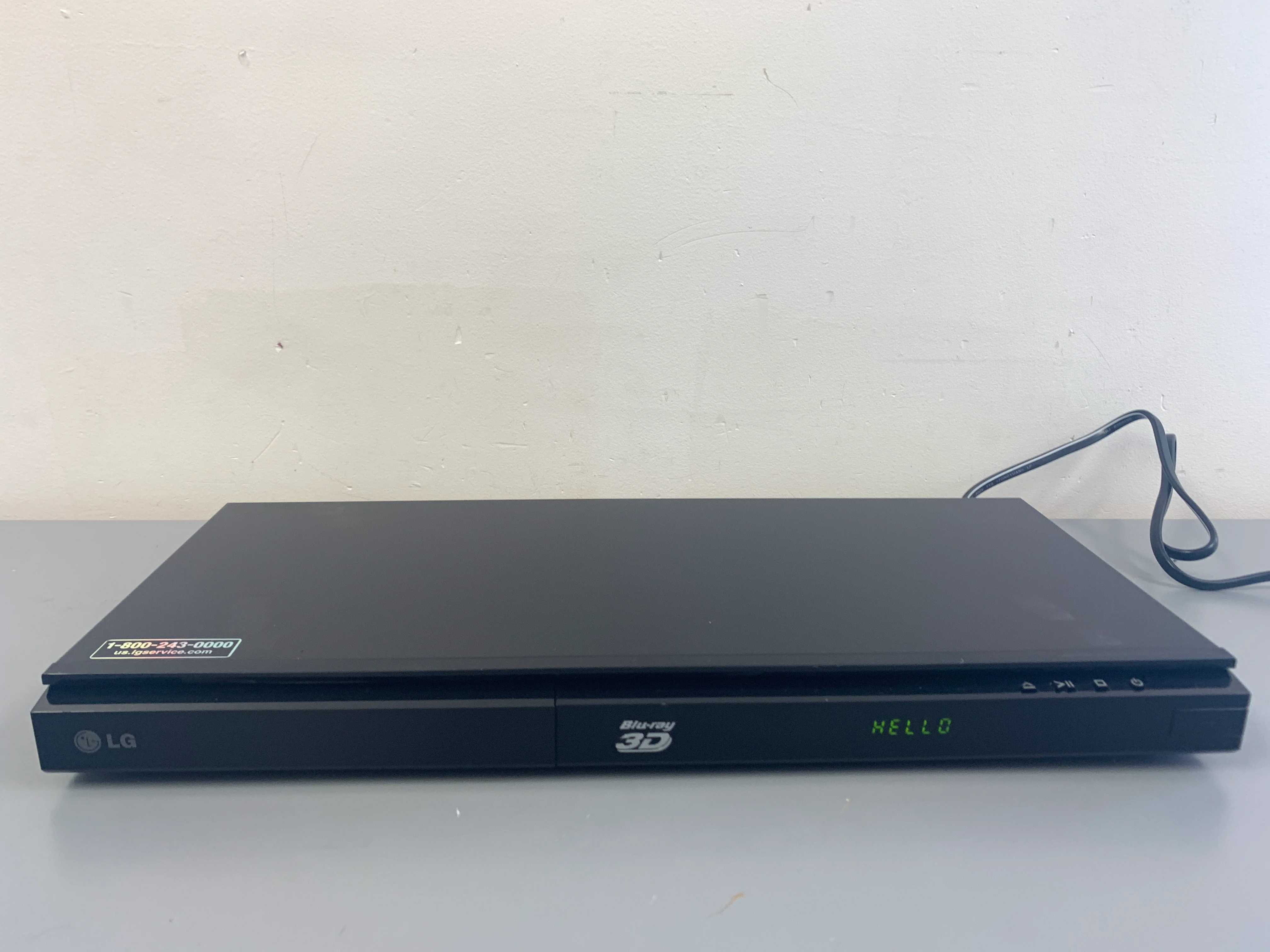 LG BP620 DVD/CD Player