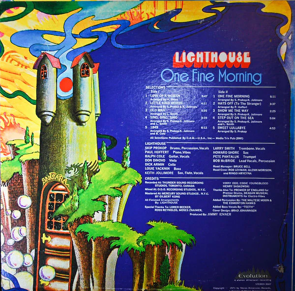 Lighthouse - One Fine Morning (LP, Album, Son) (Near Mint (NM or M-)) - Image 2