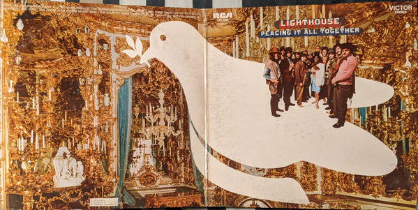 Lighthouse - Peacing It All Together (LP, Album) (Near Mint (NM or M-)) - Image 3