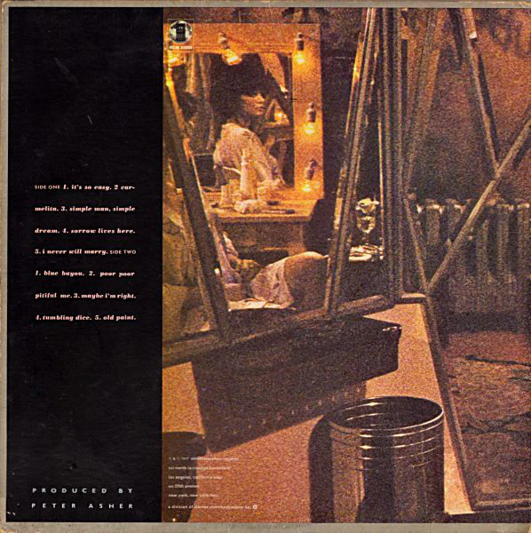 Linda Ronstadt - Simple Dreams (LP, Album, SP ) (Very Good Plus (VG+)) - Image 4