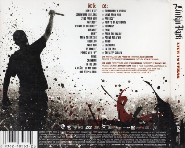 Linkin Park - Live In Texas (CD, Album, Enh + DVD-V, Multichannel, NTSC) (Very Good (VG)) - Image 2