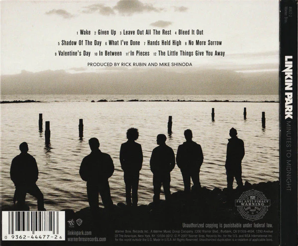 Linkin Park - Minutes To Midnight (CD, Album, Dig) (Very Good Plus (VG+)) - Image 2