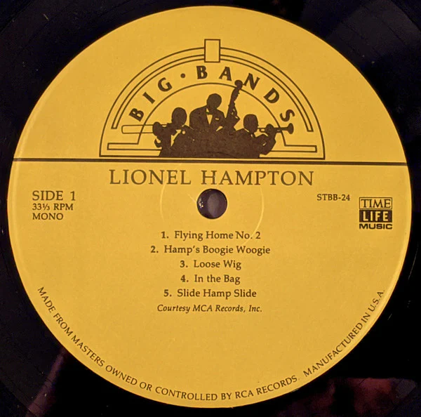 Lionel Hampton - Big Bands: Lionel Hampton (2xLP, Comp, Mono, Hal + Box) (Mint (M)) - Image 3
