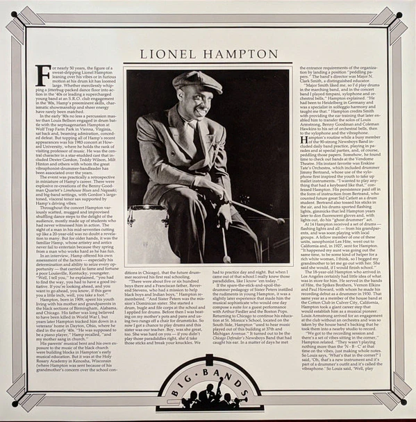Lionel Hampton - Big Bands: Lionel Hampton (2xLP, Comp, Mono, Hal + Box) (Mint (M)) - Image 4