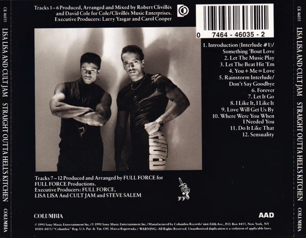 Lisa Lisa And Cult Jam* - Straight Outta Hell's Kitchen (CD, Album) (Near Mint (NM or M-)) - Image 2