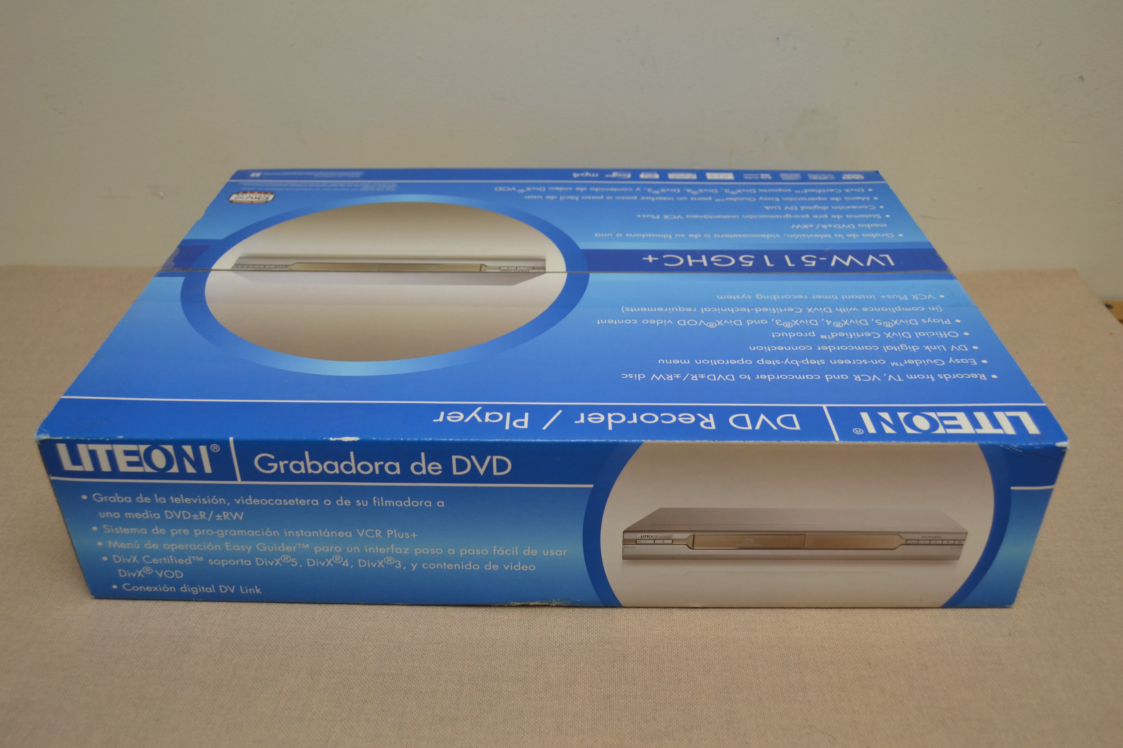 LITE-ON DVD Recorder LVW-5115GHC+ * 2007 NEW OLD STOCK * Sealed Box - Image 3