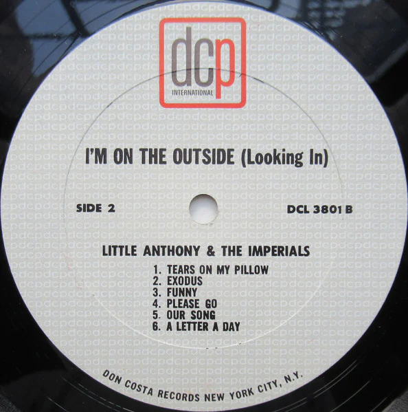 Little Anthony & The Imperials - I'm On The Outside (Looking In) (LP, Album, Mono, Pit) (Very Good (VG)) - Image 4