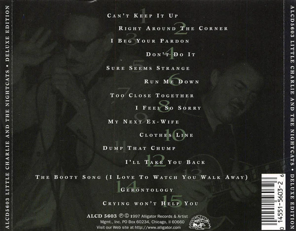 Little Charlie And The Nightcats - Deluxe Edition (CD, Comp, RM) (Near Mint (NM or M-)) - Image 2