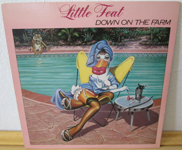 Little Feat - Down On The Farm (LP, Album, Gol) (Very Good Plus (VG+))