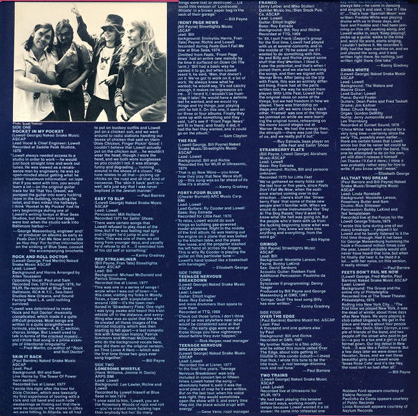 Little Feat - Hoy-Hoy! (2xLP, Album, Comp, Win) (Near Mint (NM or M-)) - Image 2