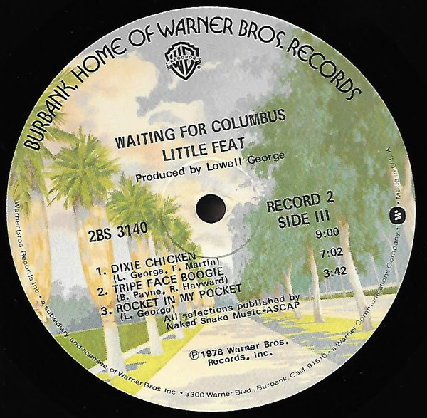 Little Feat - Waiting For Columbus (2xLP, Album, Glo) (Very Good (VG)) - Image 5