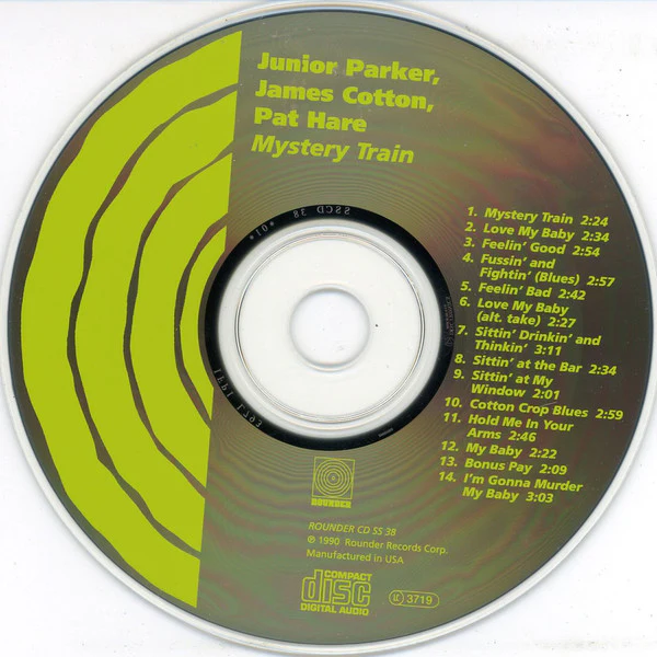 Little Junior Parker / James Cotton / Pat Hare - Mystery Train (CD, Comp) (Near Mint (NM or M-)) - Image 3