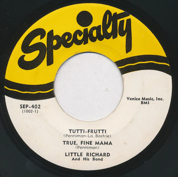 Little Richard - Here's Little Richard (7", EP) (Very Good Plus (VG+)) - Image 3