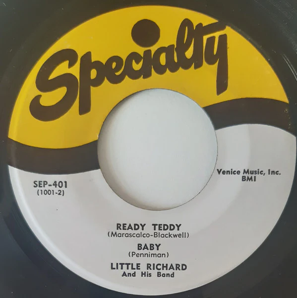 Little Richard - Here's Little Richard (7", EP) (Very Good Plus (VG+)) - Image 4