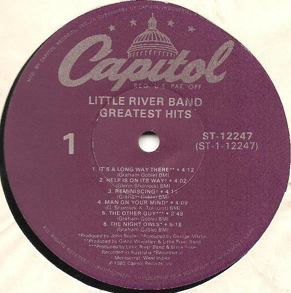 Little River Band - Greatest Hits (LP, Comp, Win) (Very Good Plus (VG+)) - Image 3