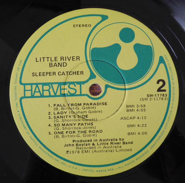 Little River Band - Sleeper Catcher (LP, Album, Win) (Very Good (VG)) - Image 4