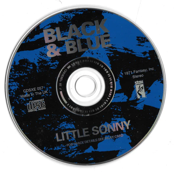 Little Sonny - Black & Blue (CD, Album, RE) (Very Good Plus (VG+)) - Image 3