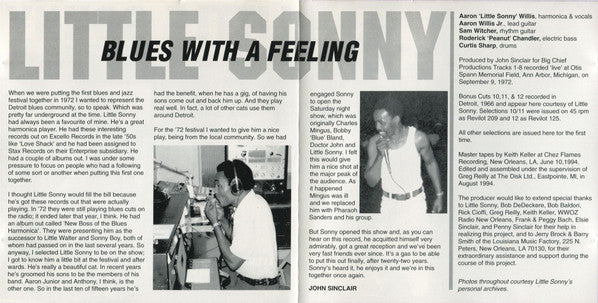 Little Sonny - Blues With A Feeling (CD, Album) (Very Good Plus (VG+)) - Image 3